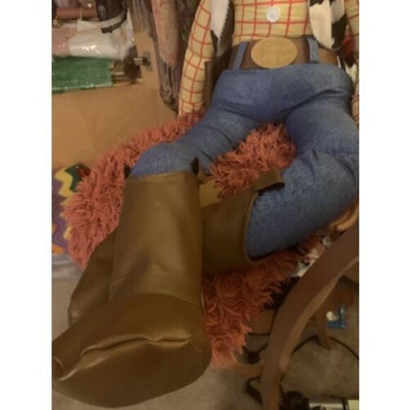 Disney TOY STORY Woody 1995 Promotional Frito/Walmart Thinkway 4ft - Picture 5 of 6